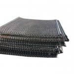 Stainless steel material High manganese 65Mn wire sieveing steel mining vibrating screen for sale