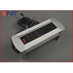 Manual Flip Up Conference Table Power Socket Interconnection Box 110V - 240V AC