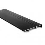 OEM Customized Silver/Champagne/Black/Gold 6m Anodized Aluminium Profiles
