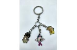 China Bumblebee Transformer Key Chain Hard Enamel Anti Plating For Students supplier