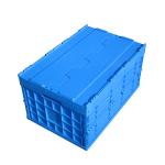 600*400*330 Mm Portable Plastic Folding Storage Crates For Collection for sale