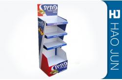China Recyclable Printed Cardboard Display Stands For Snacks , Easy Assembly supplier