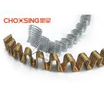 Customized Golden Upholstery Parts Springs 3.8mm Wire Diameter Easy Installed for sale
