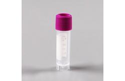 China Gamma Sterilization Sample Collection Self Stand Freezing 1.8 Ml Cryogenic Vials supplier