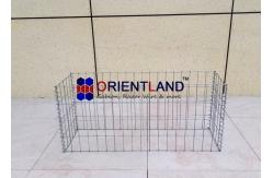 China Square HOLE 50×100mm 4.5mm Gabion Planter Boxes supplier
