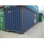 Blue Used Metal Shipping Containers International Standards Dry Cargo Container for sale