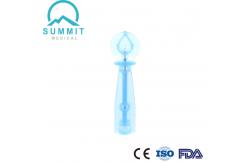 China 30G Size Twist Top Lancet For Lancing Device Transparent Blue supplier