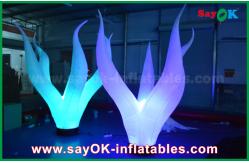 China Attractive Led Inflatable Lighting Water Plants 1m - 3m Diameter supplier
