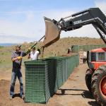 SGS Passed Defensive Hesco 5mm Military Barrier for sale