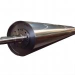 Q345B Chrome Coating Cooling Roller Double Shell Construction for sale