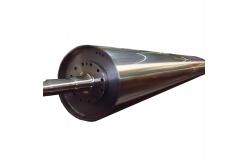 China Q345B Chrome Coating Cooling Roller Double Shell Construction supplier