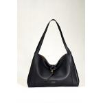 Custom Genuine Leather Hobo Shoulder Bag With Braided Ring for sale