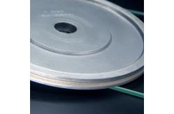 China 150mm Glass Flat V Shape Diamond Grinding Wheel For Edging Machine supplier
