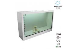 China Remote Control Transparent LCD Screen Full HD Video And Picture Support supplier