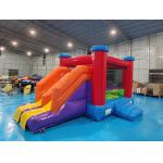 Commercial High Quality Inflatable Jumping Castle With Dry Slide Inflatable Bounce House With Slide Combo For Kids for sale