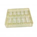 Vacuum Formed 0.2mm Thick Vial Blister Packaging Rectangular Clear Blister Tray for sale