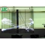High Brightness Full Color Transparent Display SMD2525 IP54 Long Lifetime for sale