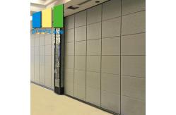 China Melamine Foldable Soundproof Sliding Movable Partition Wall Under A Suspended Ceiling supplier