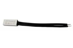 China Anti - Vibration KSD9700 Temperature Switch Thermostat Plastic Shell Black Line supplier