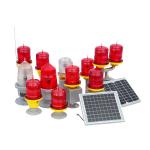 Airport Marine Tower Aircraft Warning Lights Solar Powered Low Intensity DC12V for sale
