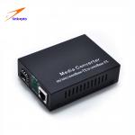 80km SC Media Converter 80km Transmission ETU Logo With Internal Power Supply