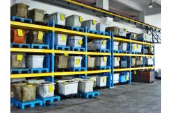 China Heavy Duty Selective Pallet Racking With Plywood Deckin , Steel Racking Systems supplier