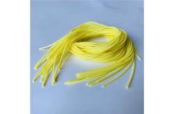 China Diameter 1mm Heat Resistant Silicone Rubber String High Tensile Strength supplier