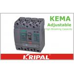 160A Double Molded Case Circuit Breaker / Four Pole Adjustable Circuit Breaker for sale