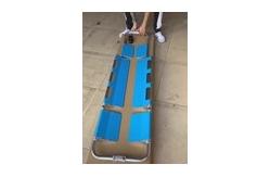 China Carbon Fiber Folding Scoop Stretcher Class I With Head Immobilizer supplier