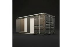 China Folding Converted Shipping Containers House 20 Feet Sound Insulation supplier