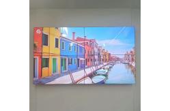 China Ultra Narrow Wall Mounted Digital Signage Touch Screen LCD Splicing Screen supplier