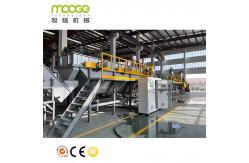 China Rigid PP PE Crushing Drying Bottle Flakes Recycling Cleaning Line supplier