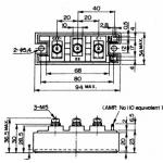 IGBT Power Module 2DI50D-050A POWER TRANSISTOR MODULE FUJITSU IGBT Power Module for sale
