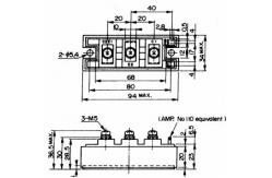 China IGBT Power Module 2DI50D-050A POWER TRANSISTOR MODULE FUJITSU IGBT Power Module supplier