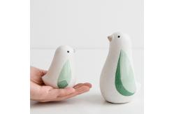 China Beautiful Ceramic Bird Glazed For Home Decoration Customize Nontoxic supplier