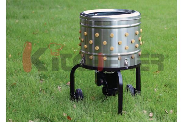 Outdoor Chicken Plucker Machine with 20 Inch Stailess Steel Chicken Picker Machine