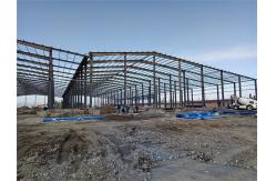 China Steel Structure Cold Storage Building With Galvanized Steel Q235B Roof Purlin supplier