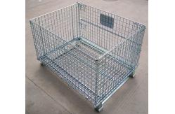 China Durable Mesh 50 x 50 Folding Wire Container 48x40x42 Loading 600 kg supplier