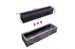 China Rectangular Led Electric Fireplace Stylish For Indoor/Living Room/Hotel supplier