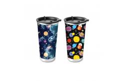 China Customized PP / PET 3D Lenticular Cup Printing 75ml - 1500ml Non-toxic supplier