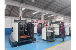 China Fully Automated Box Maker Intelligent Double Station Rigid Box Forming  Machine supplier