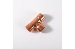 China Copper Nickel 9010 Pipe Fittings Three Four Ways Cross Concentric Eccentric Tee supplier