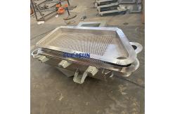 China Multilayer Stainless Steel Linear Vibrating Screen For Kaolin Powder supplier