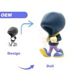 OEM Custom 3D Printed Action Figures Vinyl PVC Toy Art Figurine Customizable Design for sale