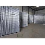 4 Openning Black Galvanized Welded Wire Mesh Panel  Non Rusting