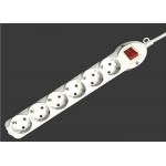 Professional Multifunction Electric Extension Cable Household White / Black Color for sale