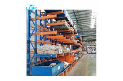 China 3000Kg Warehouse Cantilever Shelving Pipe And Tubing Storage Racks supplier