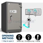 Fire Rating 30-120mins Fire Resistant Safe Box Anti Burglary Safe Steel Safe