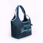 Uniform 210D Foldable Oxford Tote Bag CMYK Offset Printing