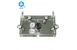 China AFK Panel Gas Pressure Regulator Stainless Steel Manual Double Side Air Supply supplier